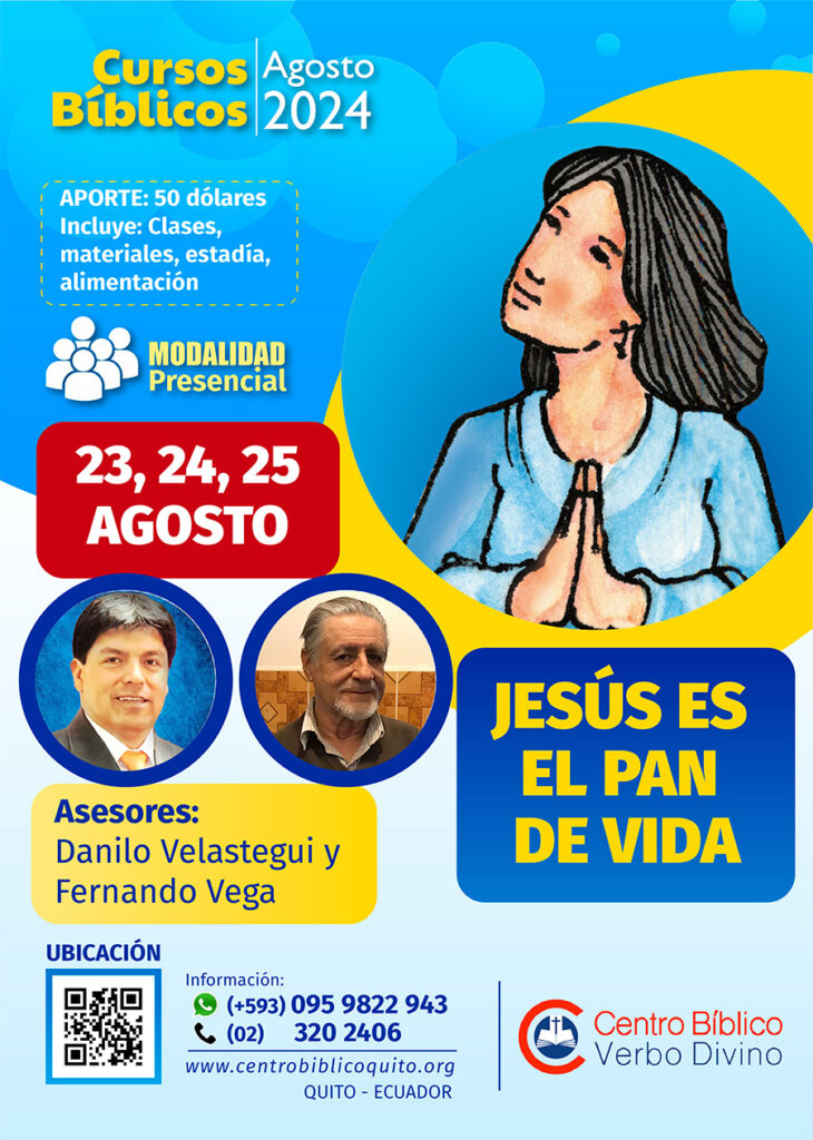 Cursos Bíblicos Agosto 2024