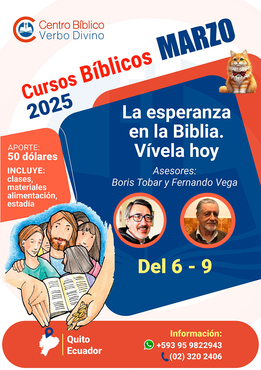 Cursos Bíblicos Marzo 2025