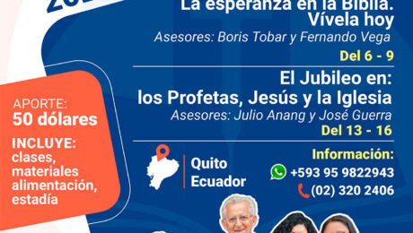 Cursos Bíblicos Marzo 2025